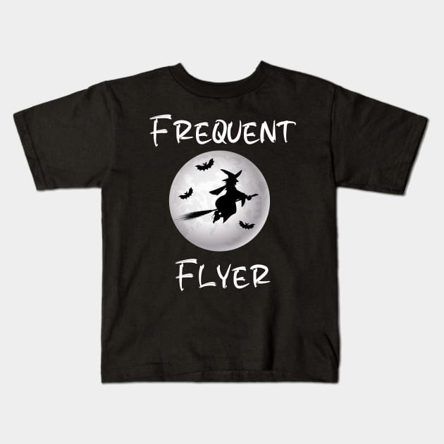 Halloween Frequent Flyer Kids T-Shirt by The Studio Style